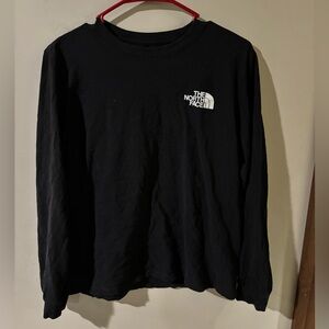 The North Face long sleeves black graphic tee